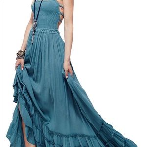Bohemian Blue Dress